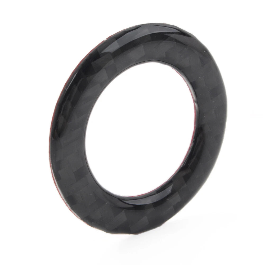 1 Pcs Black Engine Start Stop Button Ring Trim for Jeep Grand Cherokee (2011–2021)