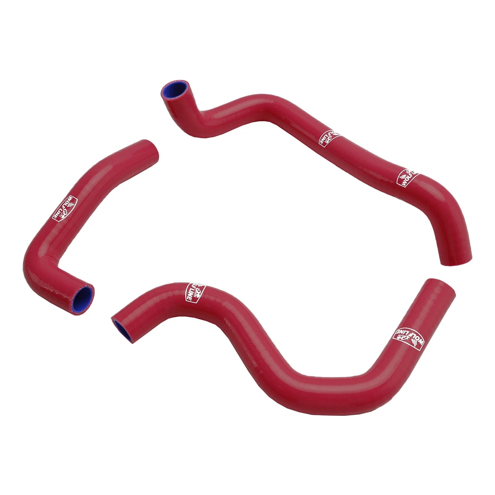Silicone Radiator Coolant Hose Kit for Street Triple 765 R RS (2020–2022) Red