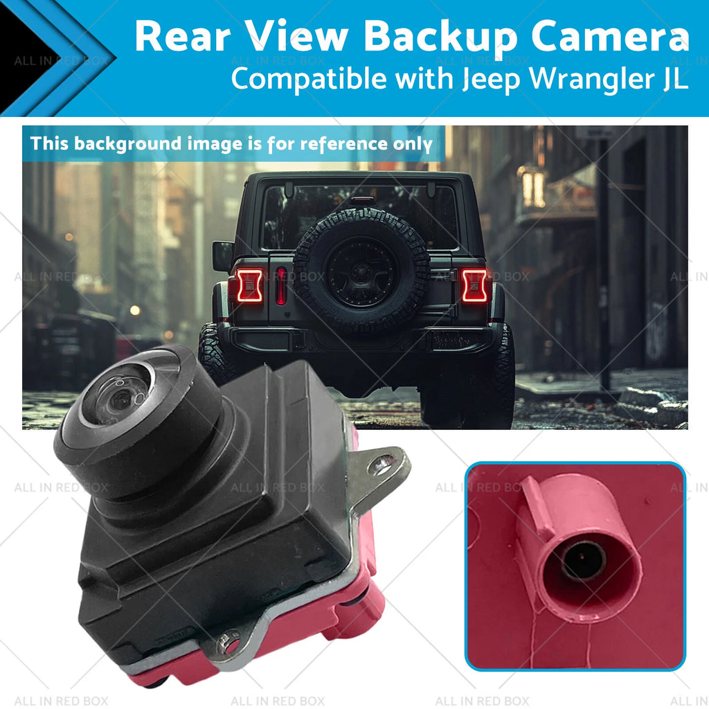Rear View Backup Camera for Jeep Wrangler JL (2018–2023) 04672585AB