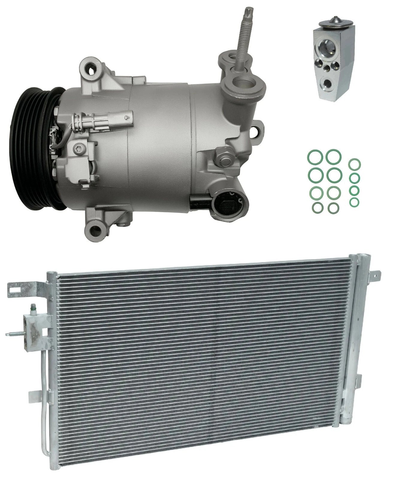 AC Compressor Kit With Condenser for Buick Envision 2.5L (2020–2020)