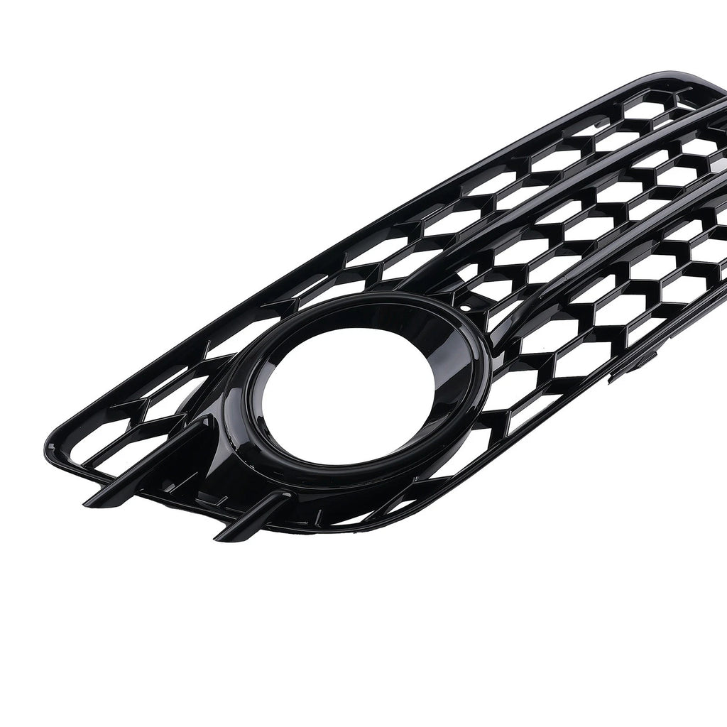 2X Fog Grille Cover Bezel for Audi A4 (2008–2012)