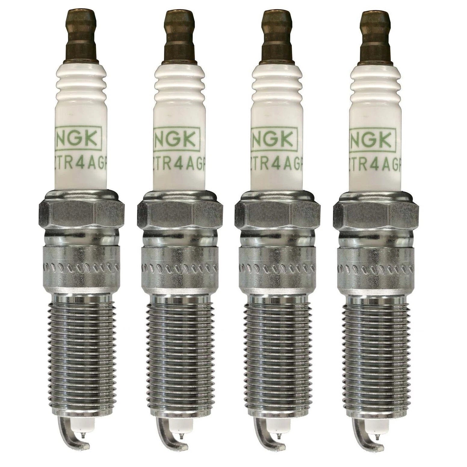 Set of 4 Spark Plugs NGK 5017 for Chrysler 300 Dodge Durango Jeep Wrangler (–)