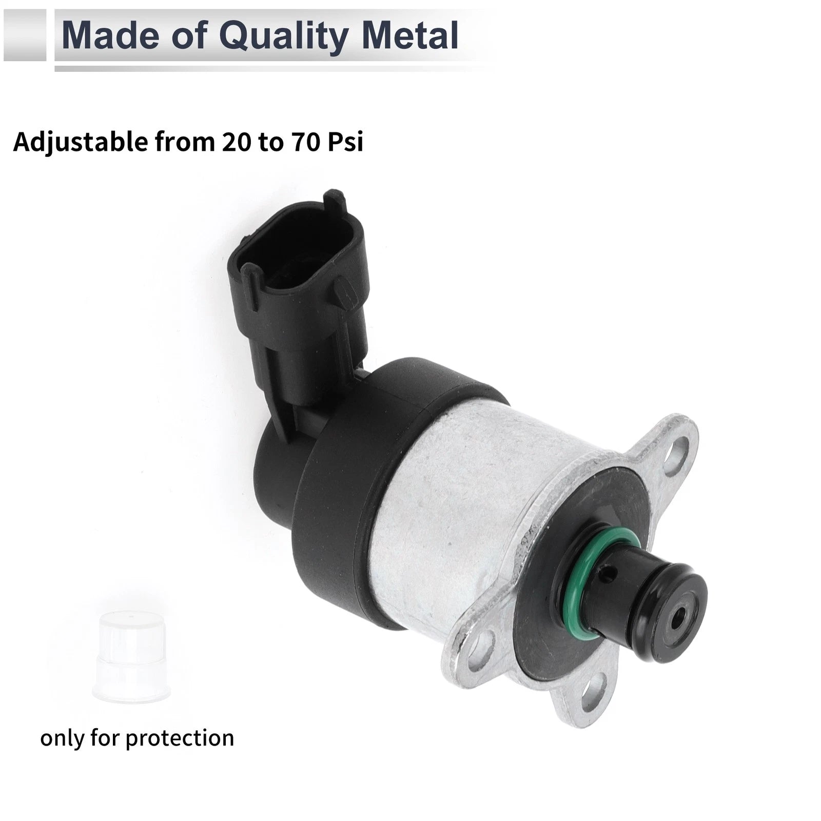 Fuel Pressure Regulator for Chevy GMC Duramax 6.6L Diesel (2006–2010) No.97384667