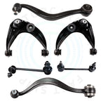Set of 6 Front Control Arm & Ball Joint Sway Bar for Ford Fusion Mazda 6 Lincoln MKZ
