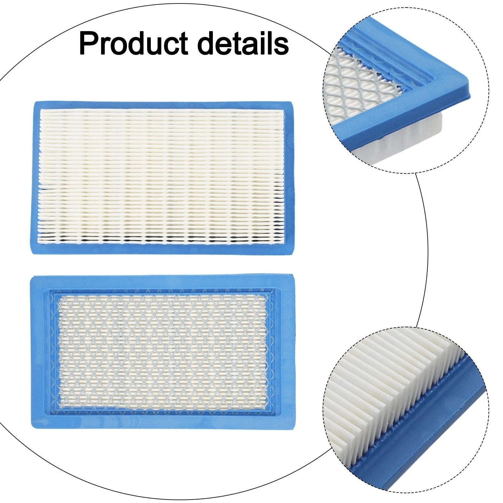 Air Filter Kit Set of 4 for Kawasaki Lawn Mowers (Fits )