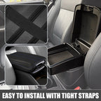 Center Console Armrest Cover for Nissan Qashqai J12 (2021–2023) Black Blue