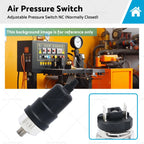 Air Pressure Switch 12V 15-140 psi for Diff Locker Air Compressor