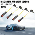 4 x Disc Brake Pad Wear Sensors for Mercedes-Benz CL500 (2003-2006)