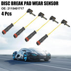 4 x Disc Brake Pad Wear Sensors for Mercedes-Benz CL500 (2003-2006)