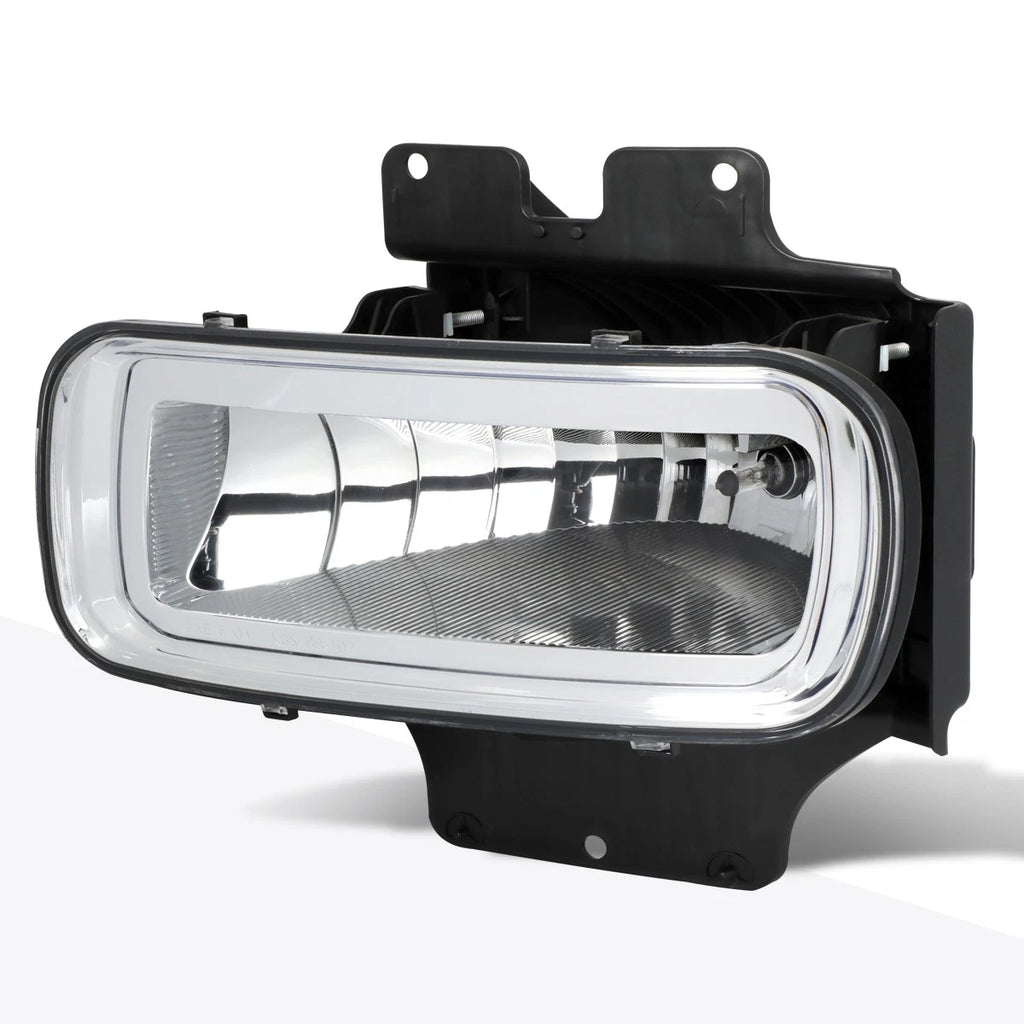 LED Projector Headlights for Chevy Trailblazer (2002–2009) Black Housing