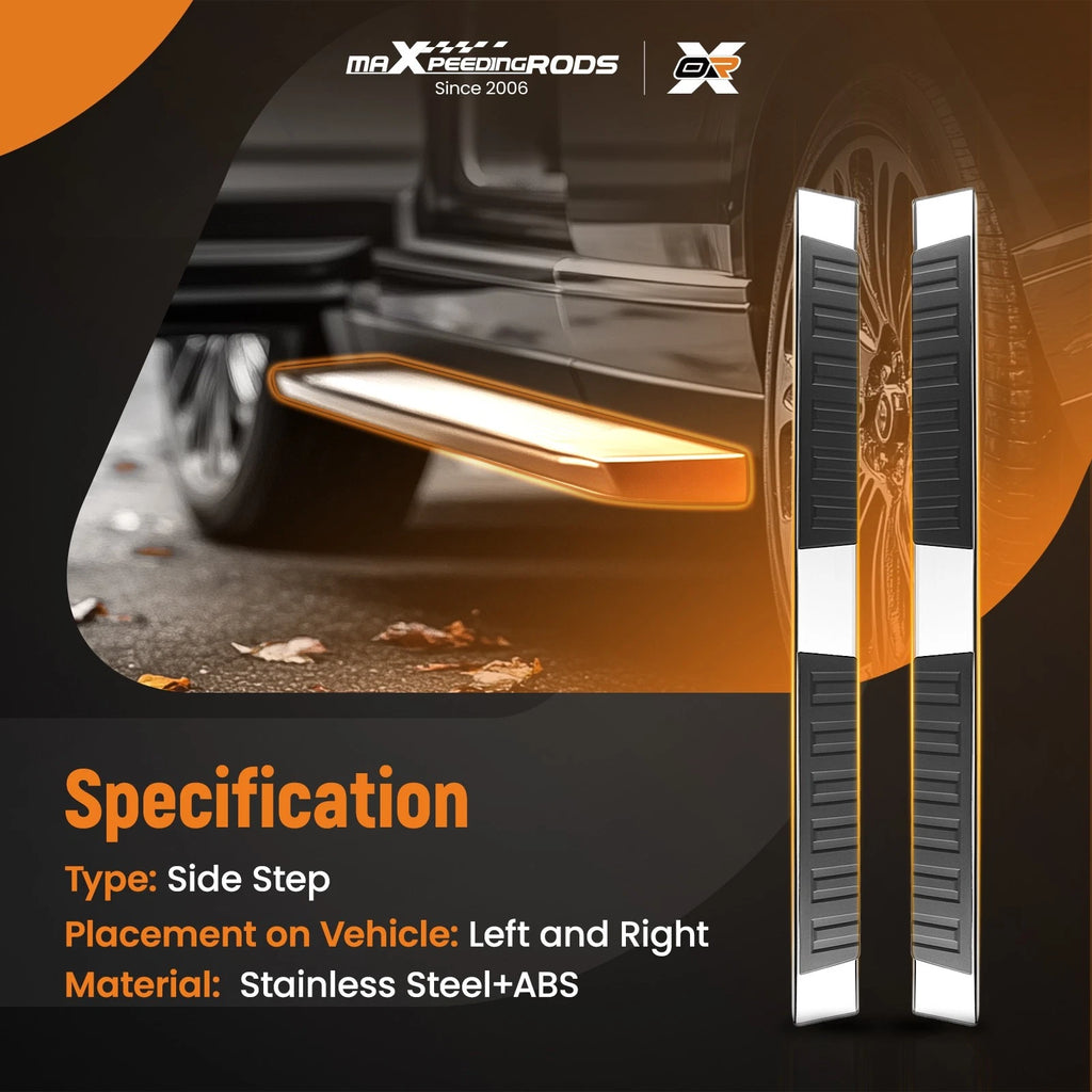 Running Boards Nerf Bars for Ford F-150 Crew Cab (2009–2014) Left & Right