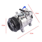 AC Compressor with Clutch for BMW 228i 320i 328i 428i 528i 535i 740Ld X5 (2012–2019)