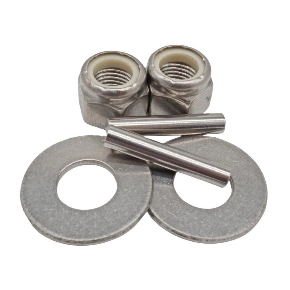 Prop Nuts 2X 2093101 & Washers 2X 2091701 & Pin 2262658 for Minn Kota Trolling Motor
