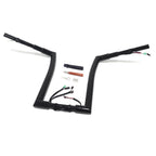 16" Black Prewired 32mm Ape Hanger Handlebar for Harley Road King (2014–2015)
