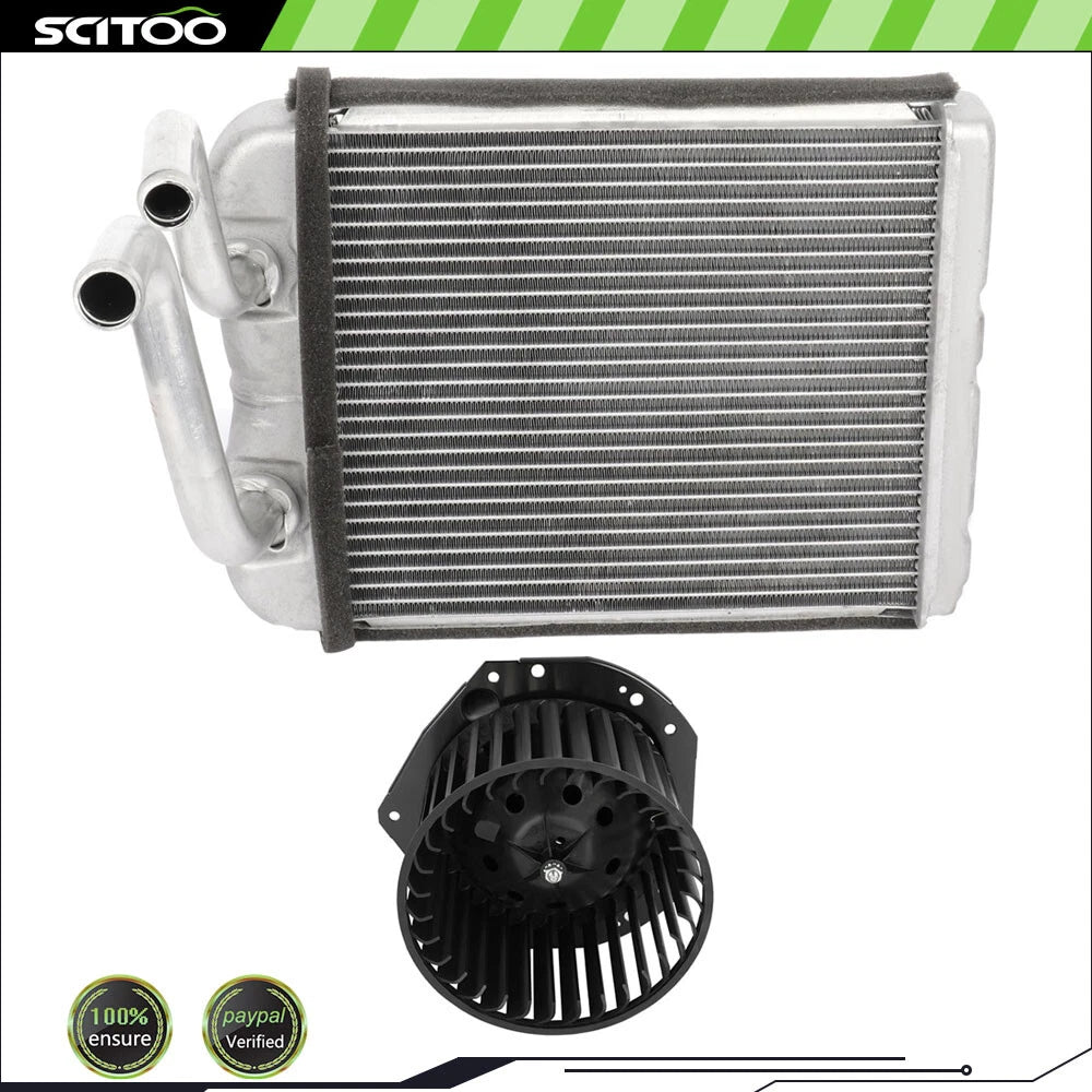 A/C Blower Motor & Heater Core Kit for Chevrolet S10 GMC Sonoma (1998–2004)