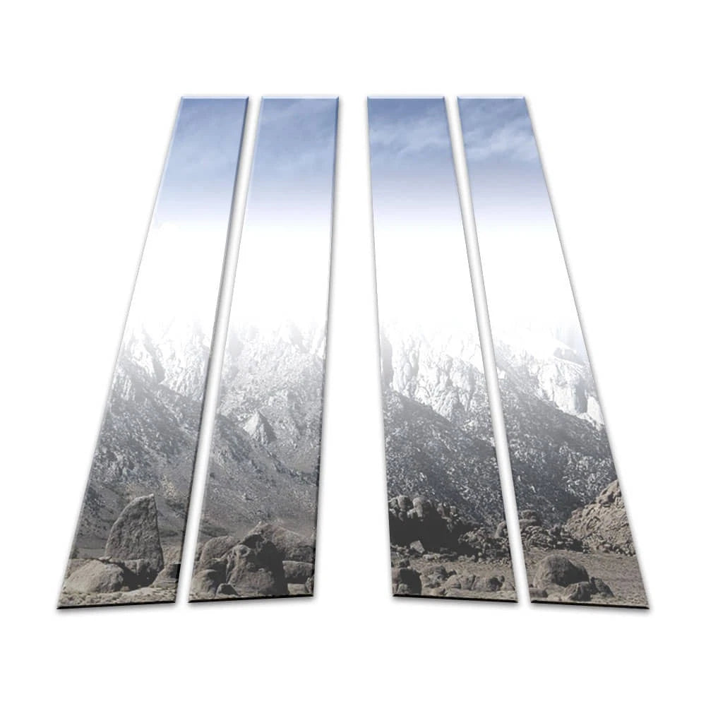 Diamond Grade 4pc Pillar Post Covers for 11-18 Land Rover Range Rover Evoque 4DR