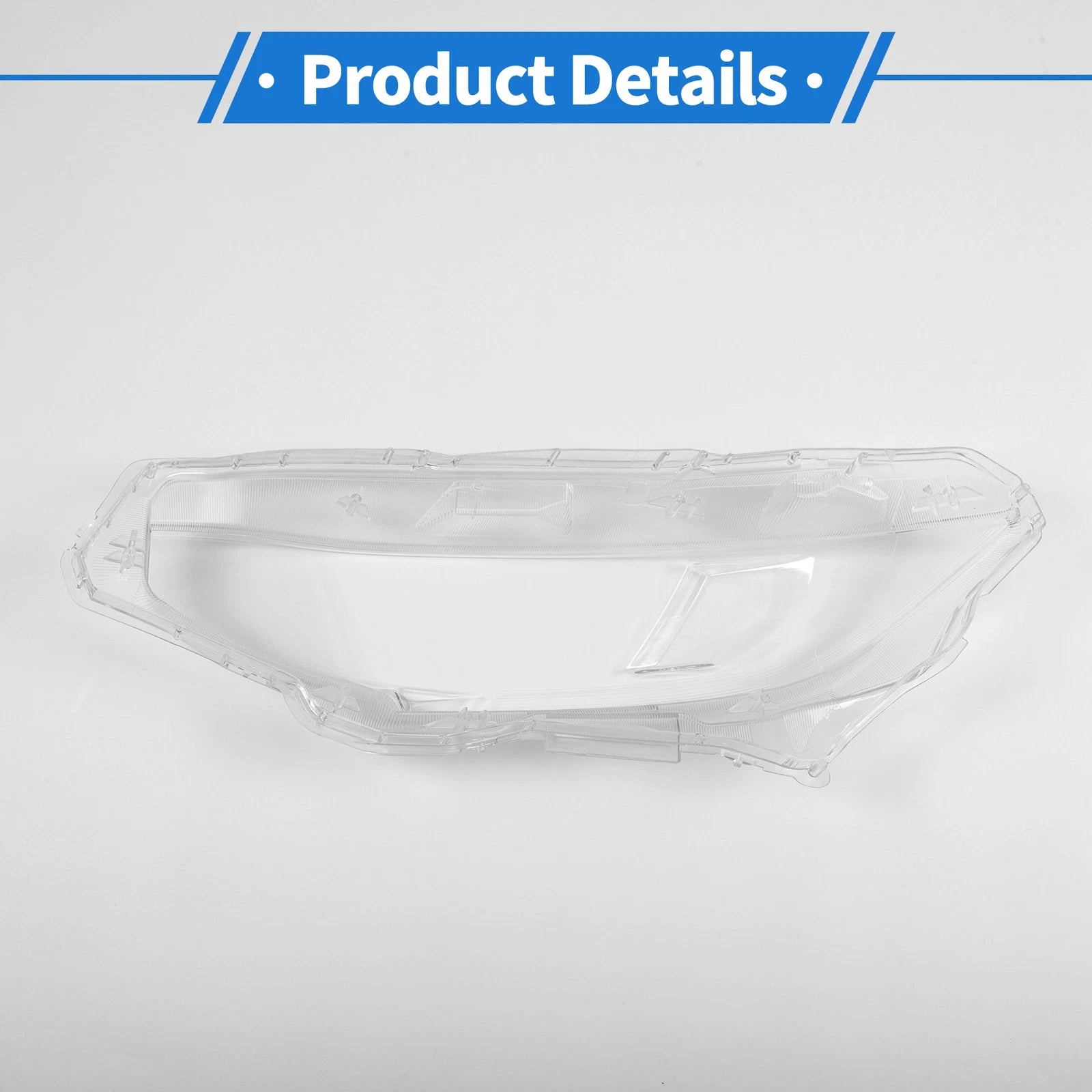 Headlight Lens Cover for Honda Civic (2016–2018) PC Clear