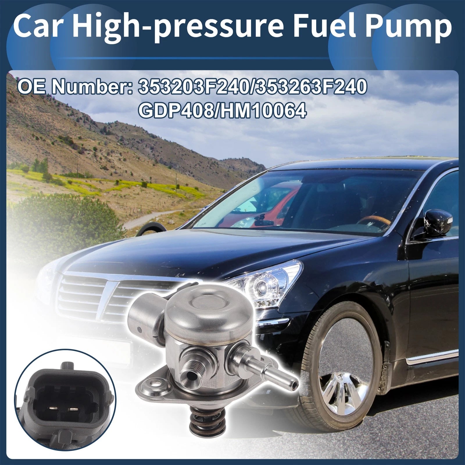 High Pressure Fuel Pump for Hyundai Genesis, Kia K900 (2015) No. 353203F240