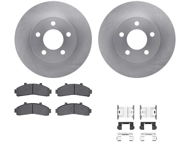 Front Brake Pad and Rotor Kit for Mazda B4000 (1998–2002) FG273YR