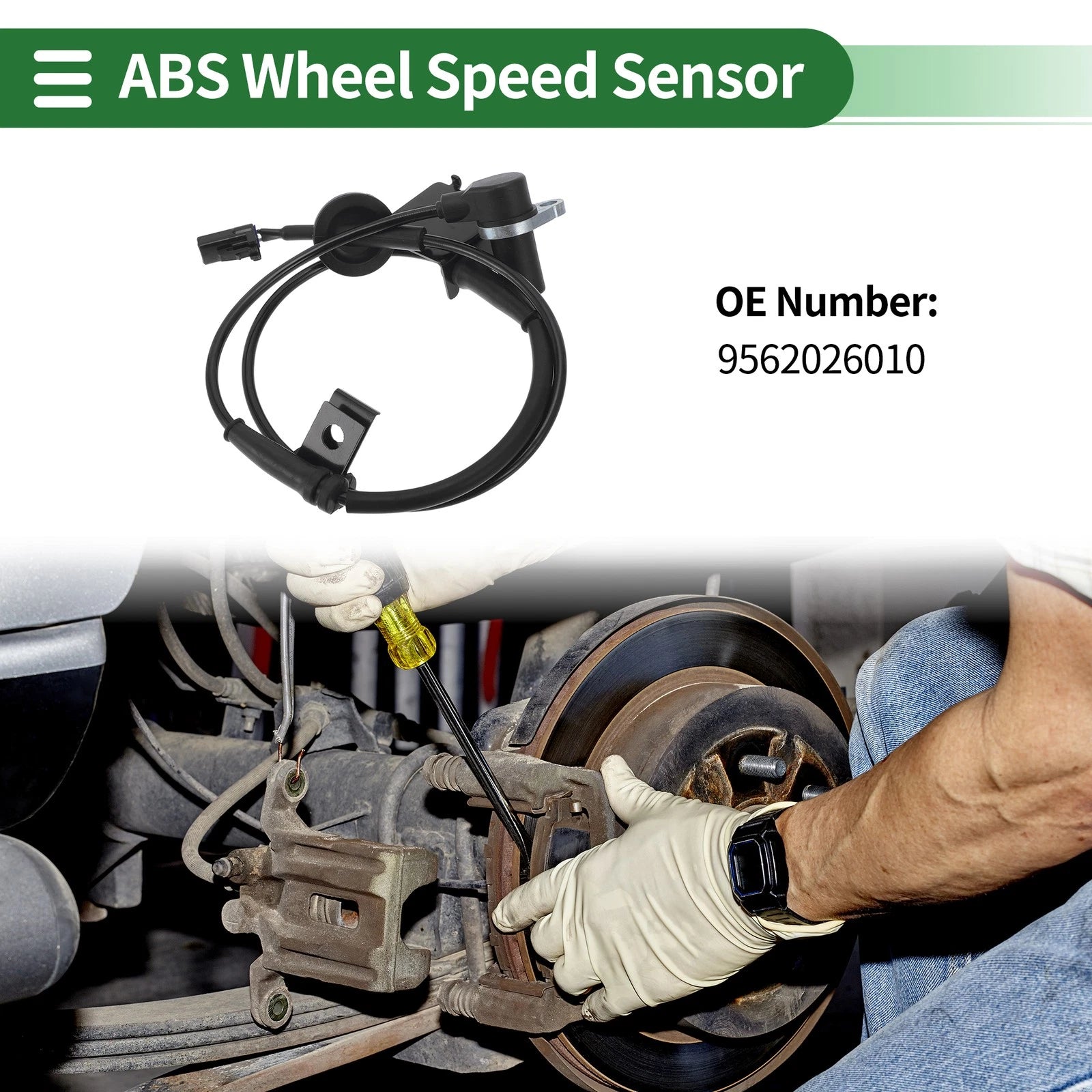 ABS Wheel Speed Sensor No. 9562026010 for Hyundai Santa Fe (2013–2018)