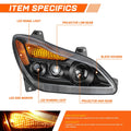 Full LED Projector Headlights for Kenworth T680 (2022–2025)