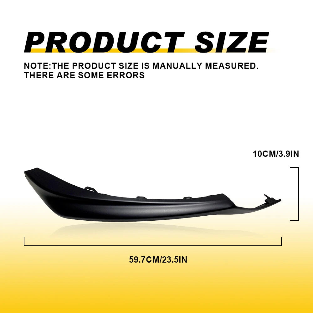 Front Left Lower Bumper Grille Molding Trim for Toyota Camry (2021–2023)