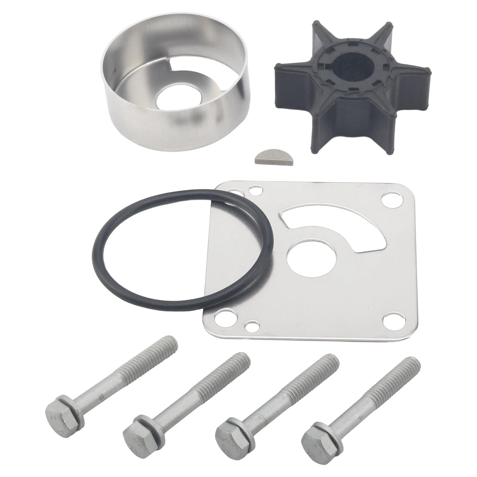 Water Pump Impeller Repair Kit for Yamaha 20/25 HP (6L2-W0078-00, 18-3431)