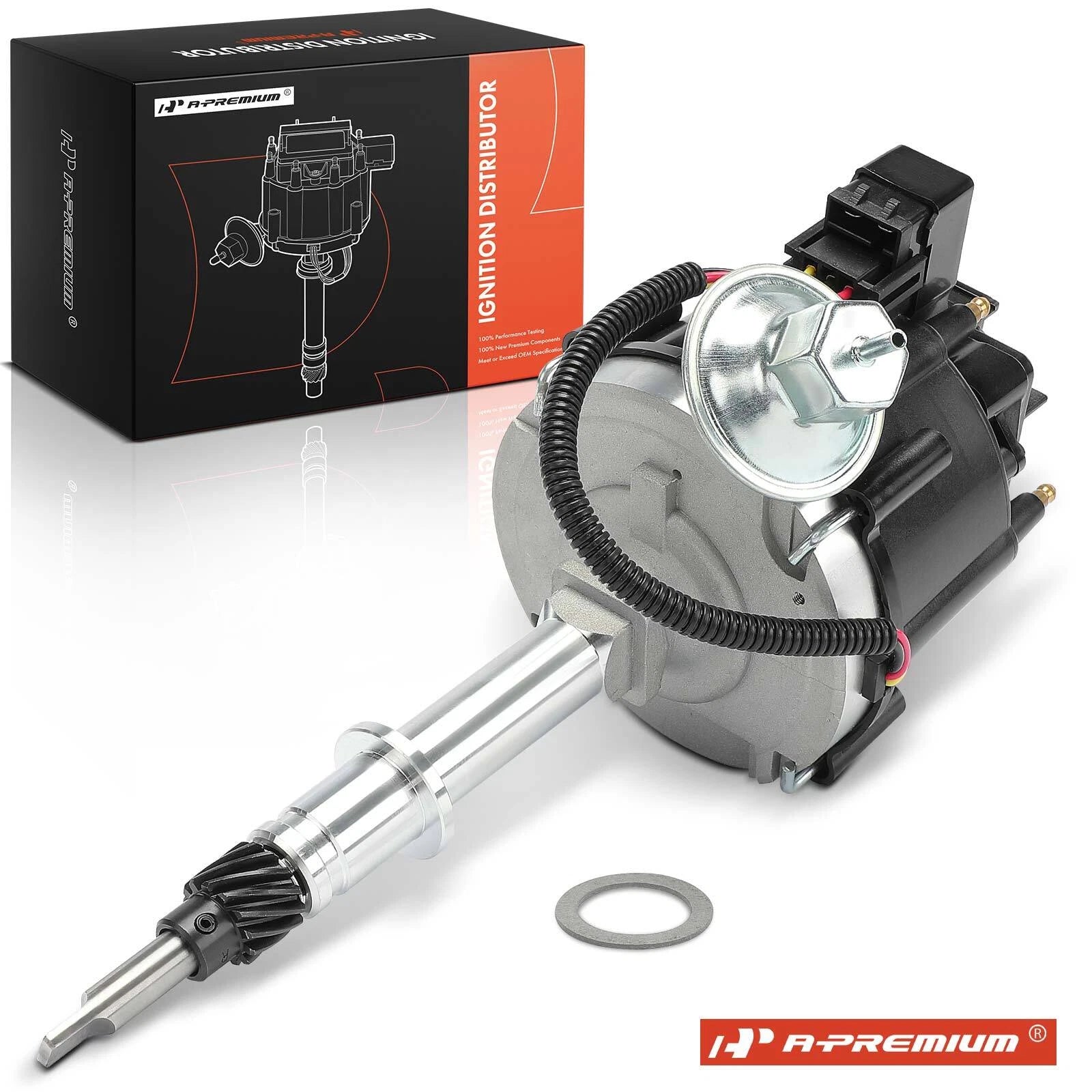 Ignition Distributor with Cap & Rotor for Chevrolet Malibu Camaro 
