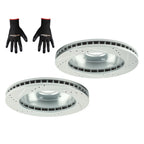 Front Brake Rotors Kit for Cadillac Escalade ESV 2003–2006/EXT 2002–2006