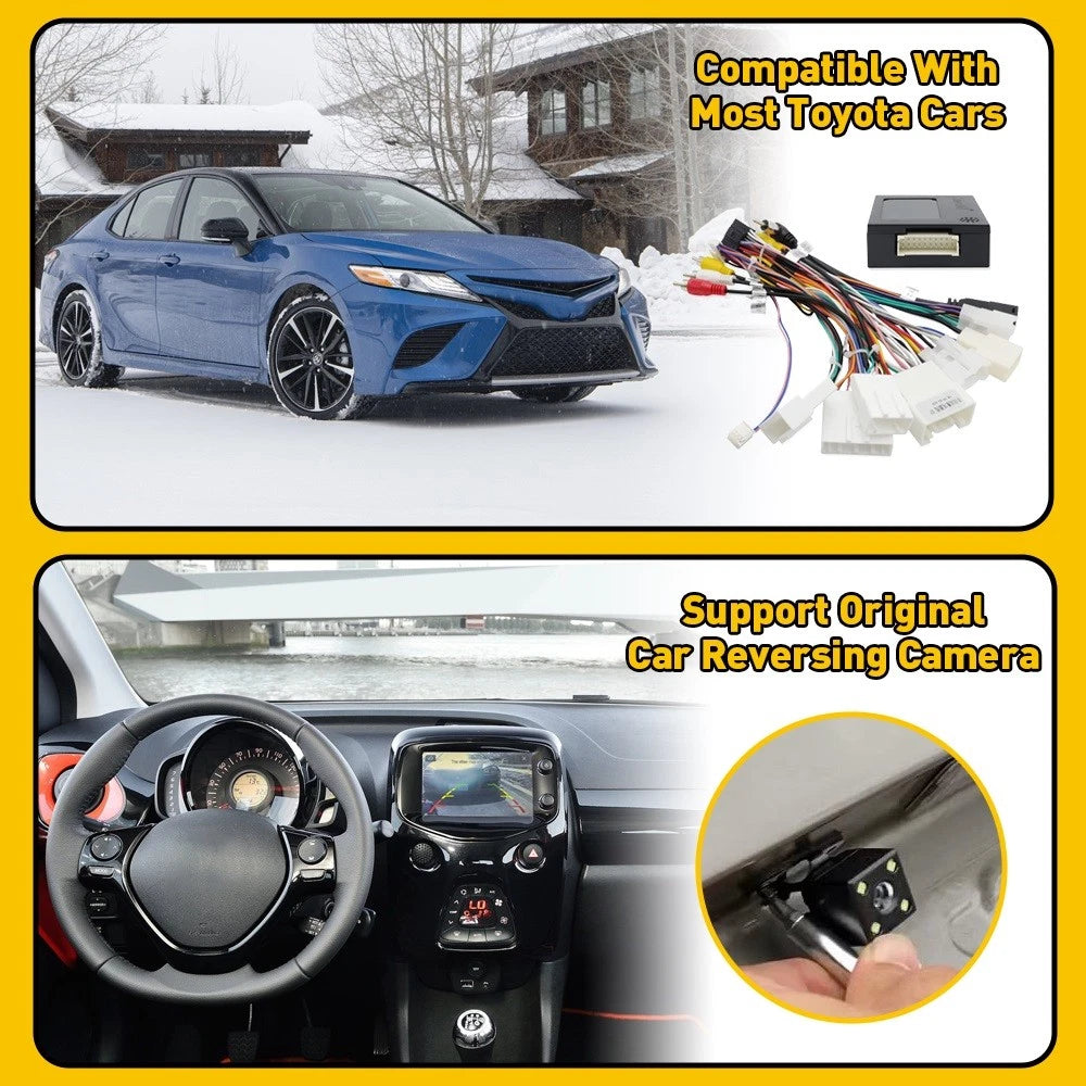 Stereo Radio Harness Connector Cable Adapter for Toyota JBL AMP (EXV)