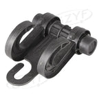 Black Plastic Car Seat Hook for Shopping Bags & Coats