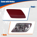 Right Side Front Bumper Washer Nozzle Cover for BMW E92 (2011–2013) Dark Red