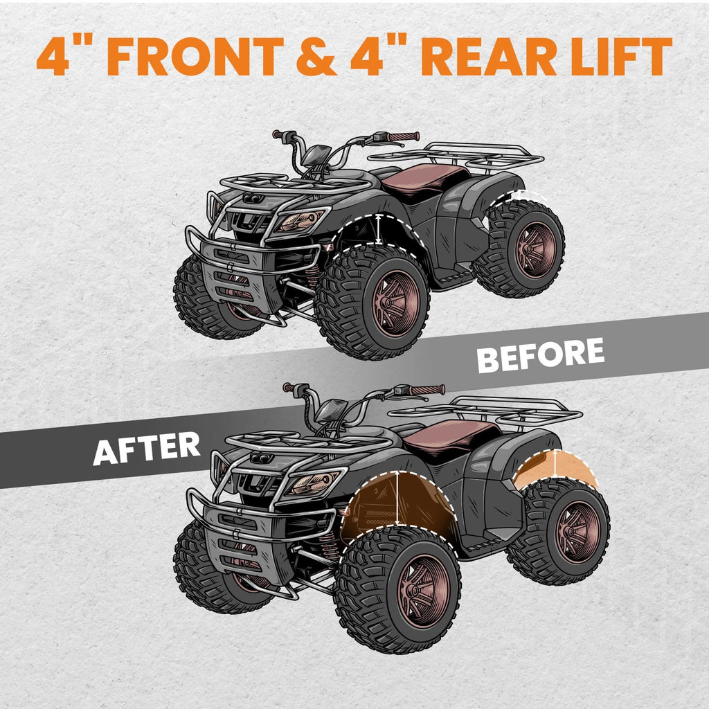 4in Lift Kit for Polaris Sportsman 500 570 600 700 800 (1999–2023)