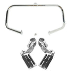 Engine Guard Crash Bar Footpegs Mount for Harley Touring Electra Glide (1997–2008)