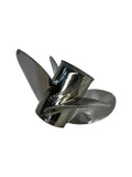 Set of 4 Stainless Steel Watergrip Propellers for Suzuki Marine (OEM)