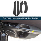Car Door Leather Anti Kick Pad Sticker for BMW 5 Series (2011–2017)
