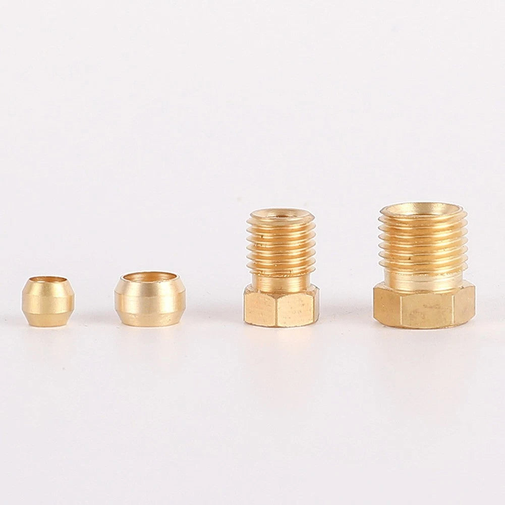 Double Cone Ferrule Sleeve Oil Fitting for CNC Machine (M8 M10)