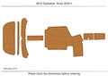 EVA Foam Teak Deck Flooring for Centurion Enzo SV211 (2012)
