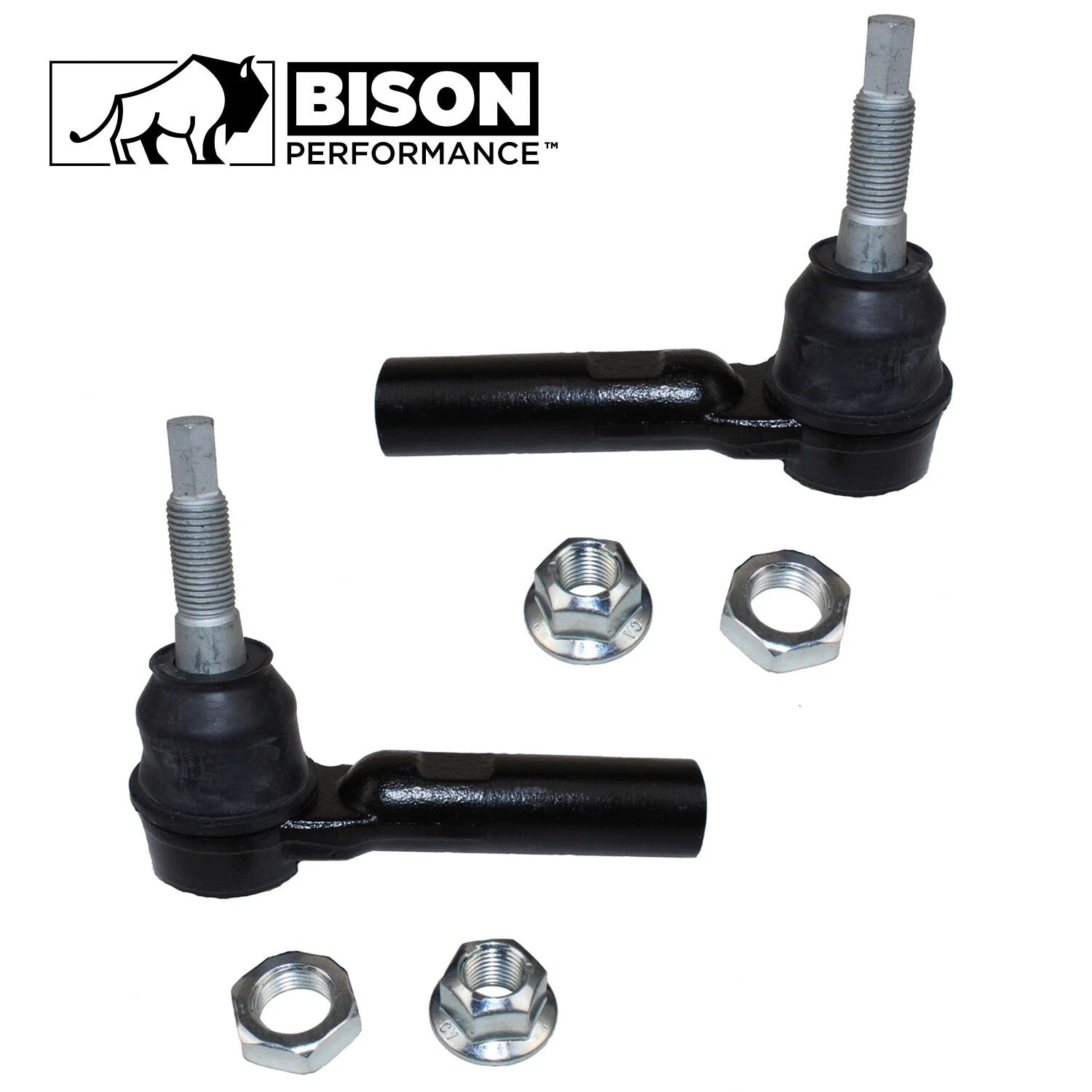 2X Outer Steering Tie Rod Ends for Ram 1500 2500 (2010–2023)