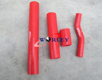 Red Silicone Radiator Hose for Suzuki GT750 (1971-1977)
