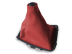 Leather Manual Shift Boot Cover for Nissan Skyline R32 (1989–1993) Red