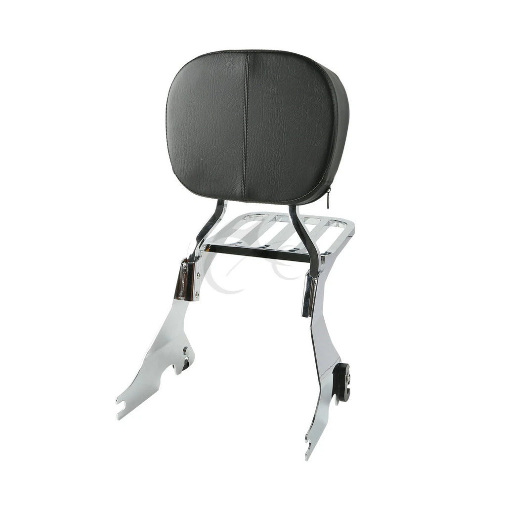 Backrest Sissy Bar & Luggage Rack for Harley Sportster XL 883 1200 (2004–2022)