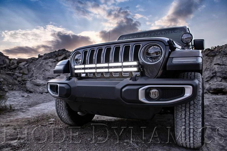 LED Light Bar Brackets for Jeep Wrangler JL and Gladiator JT (2018–2020)