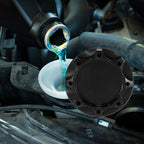 Black Aluminum Alloy Gas Oil Filler Plug Cover for Subaru 