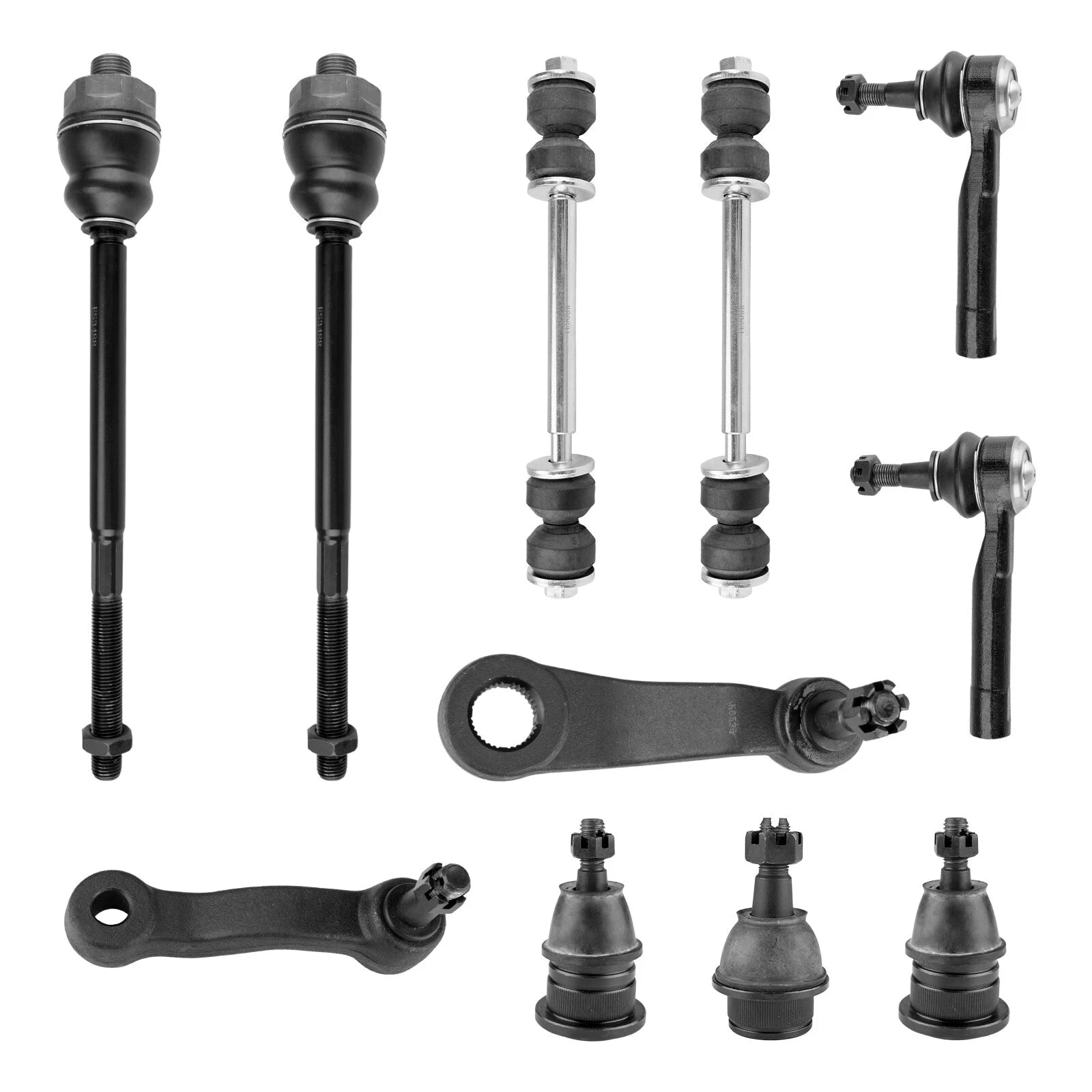 Complete Front Suspension Kit for Chevy Silverado Tahoe GMC Sierra 1500 4WD (2014–2018)