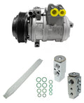 AC Compressor Kit Heavy Duty for Kia Borrego 4.6L (2010–2011) With Rear AC
