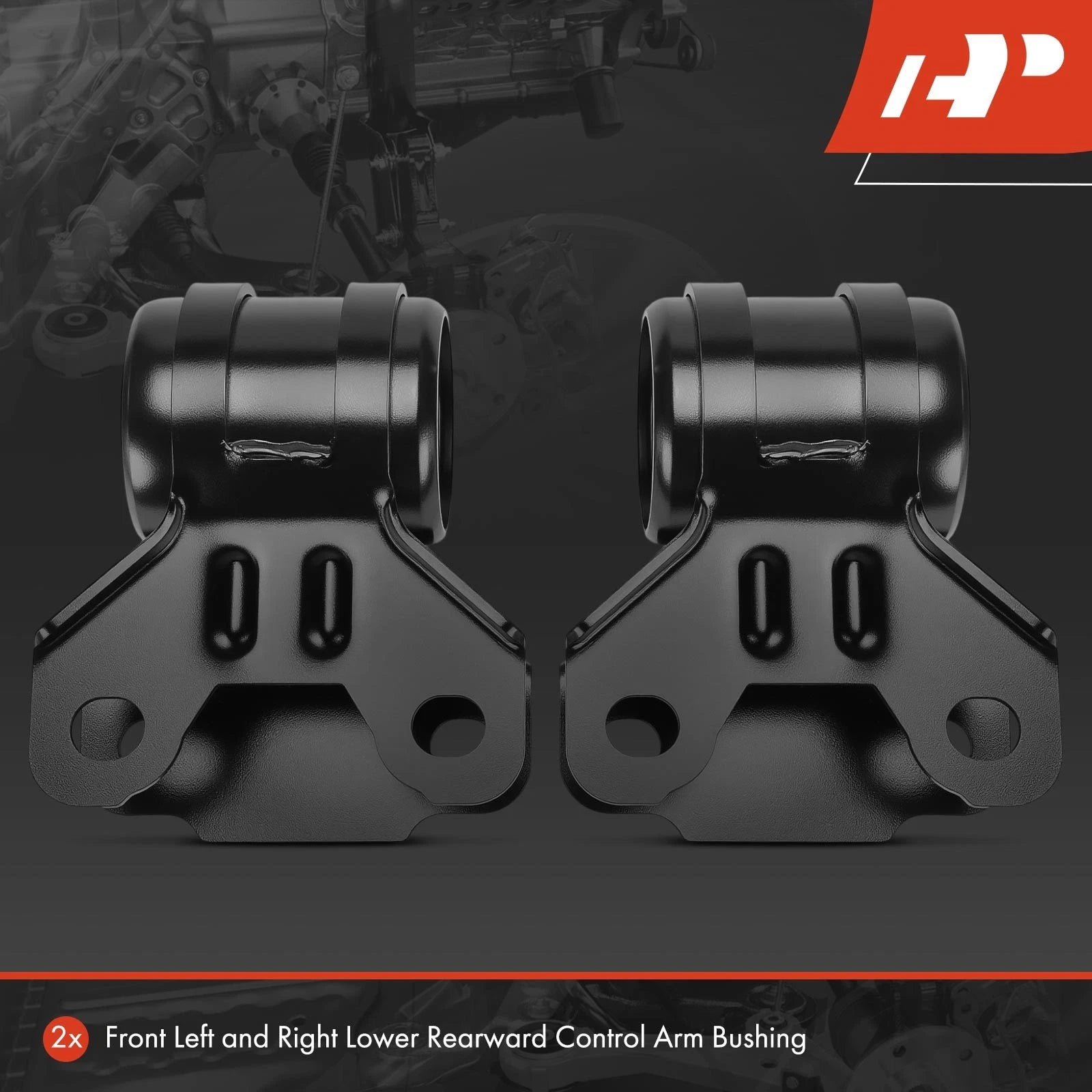 2X Front Lower Rearward Control Arm Bushings for Ford Focus (2012-2018)