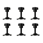 6pcs M8 Star Handle Screws for Aluminum Boat Rail Lashing Rails (20-45mm)