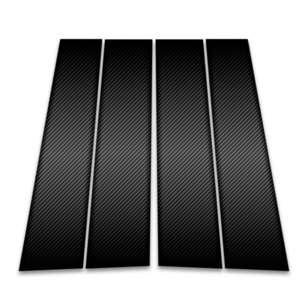 4pc Carbon Fiber Pillar Post Covers for 2020-2023 Mercedes-Benz GLA Class