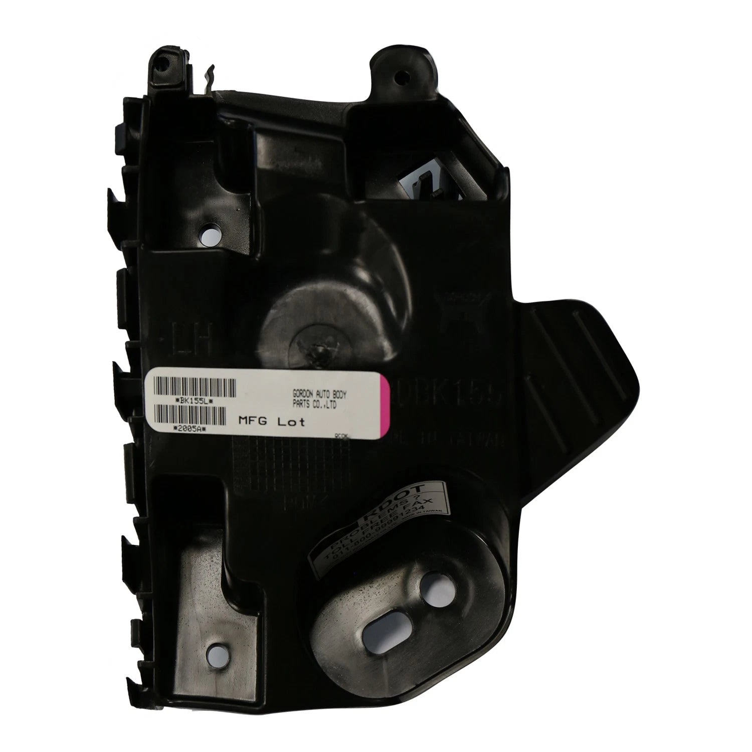 Replacement Plastic Front Driver Side Upper Bumper Cover Support Bracket for Toyota  (2014–2022)